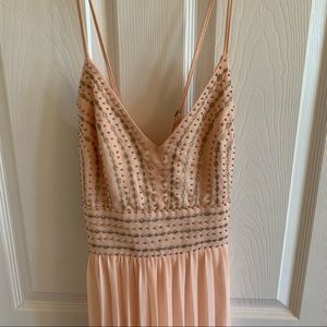 Lulu’s Pink Maxi Dress